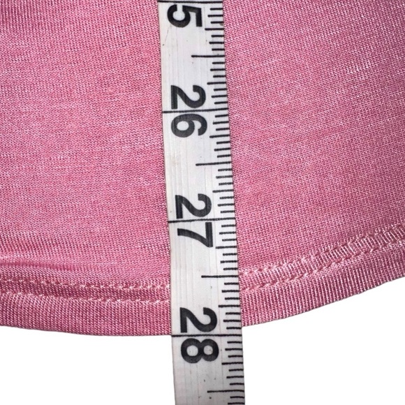 Deb Y2K Rose Pink Flower Jewels Bling Ruffles Racerback Tank Top Women’s Small - Picture 10 of 10